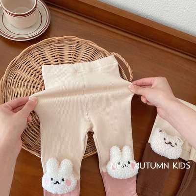 Детские осенние леггинсы, кукла, штаны, 0-2 лет, детская одежда