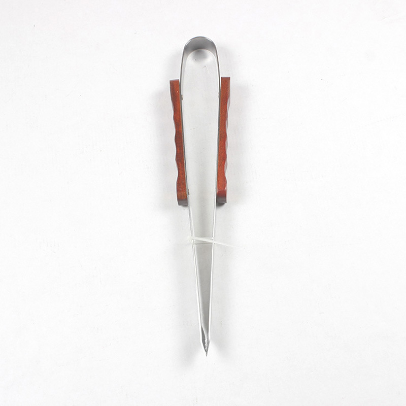 Acero inoxidable barbacoa mango de madera parrilla traje delantal bolsa de tela 7 piezas barbacoa herramientas a prueba de calor guantes fuente de fábrica