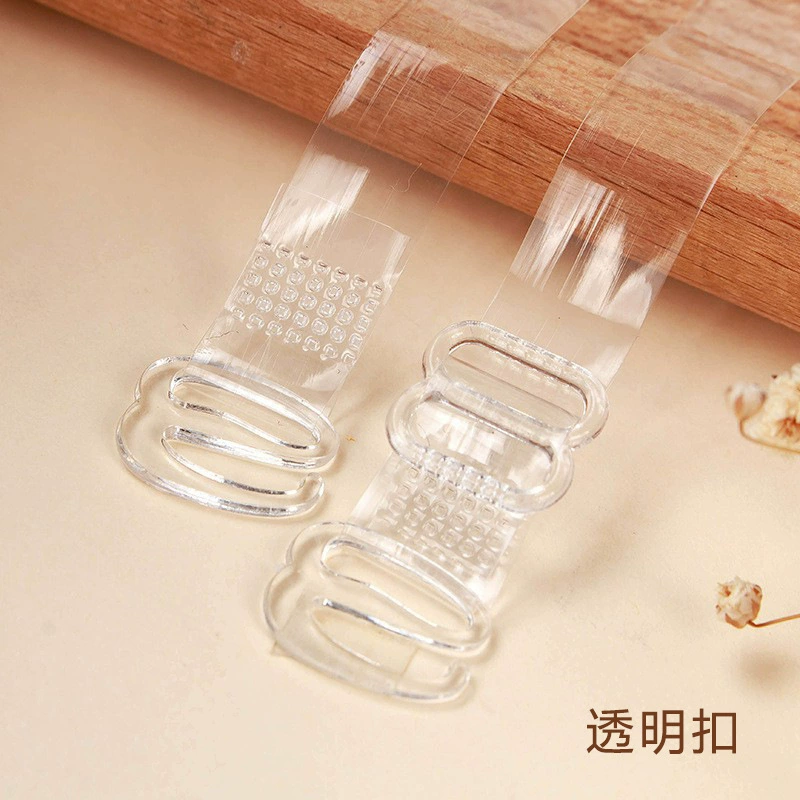 Нижнее белье Прозрачный плечевой ремень TPU Высокоэластичный матовый нагрудный ремень хрустальный невидимка оптовая продажа завод спот