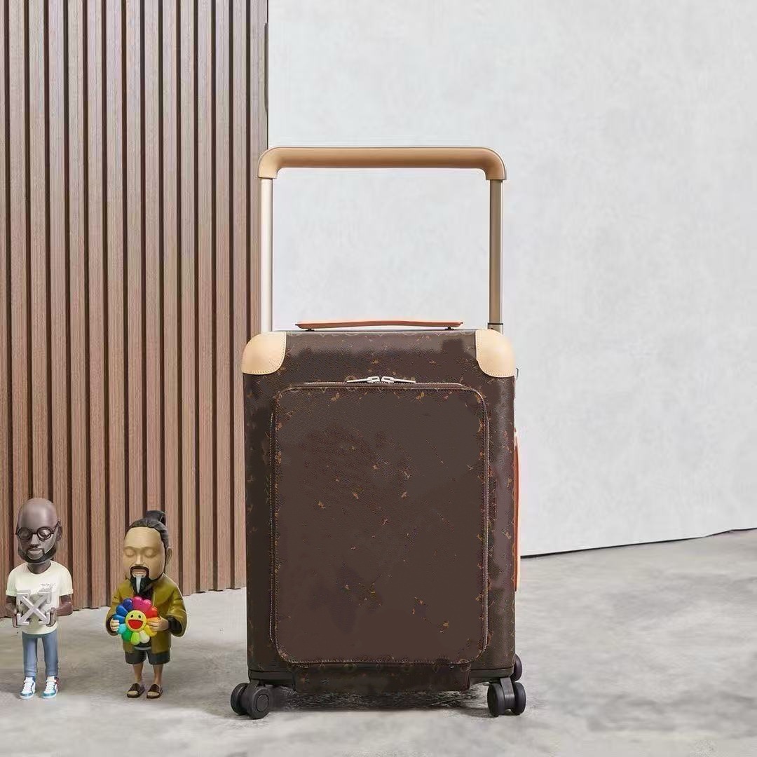 Maleta de viaje de negocios de la casa de burro original de piel de alta versión de aleación de aluminio de aluminio caja de embarque al por mayor transfronterizo
