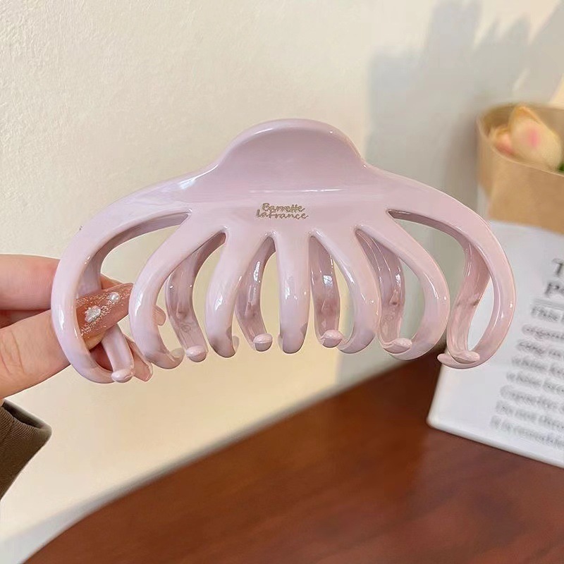 Chrysanthemum clip gold label pink [13cm]
