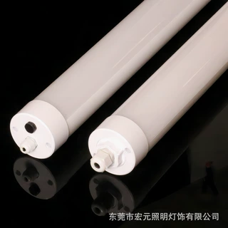 LED 圆形65MM三防灯PC全塑双色外壳1/2发光IP66防水支架灯T16套件