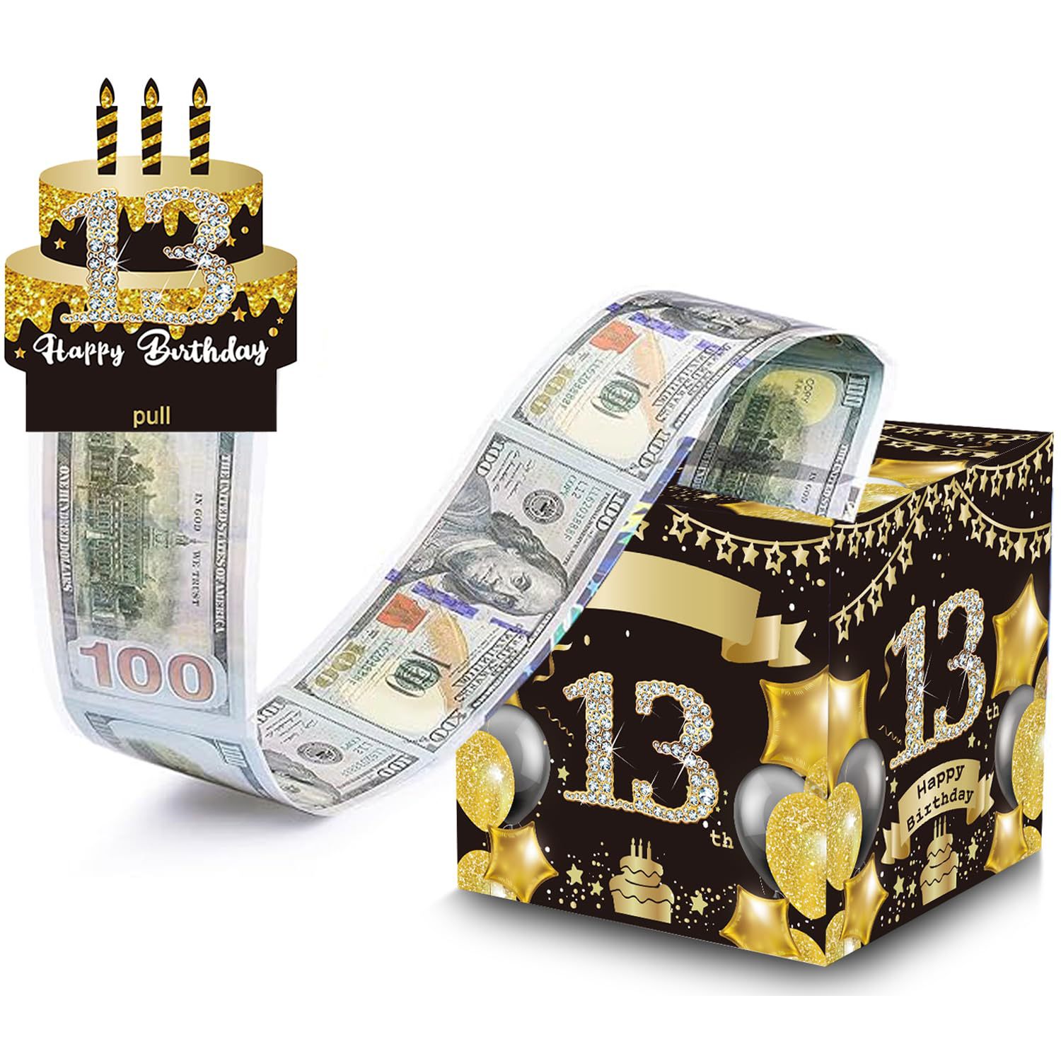 现货华丽黑金13岁（独家设计款）