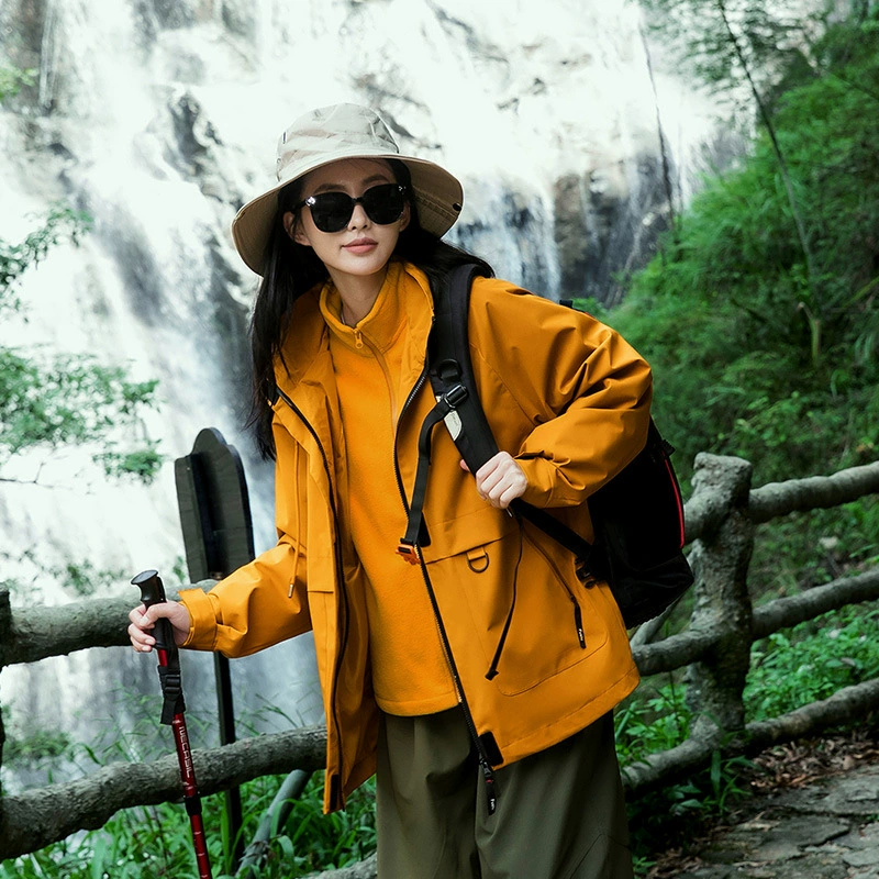 «История роз»: одинаковая высококачественная уличная куртка Хуан Ямэй и Лю Ифэй, водоотталкивающая альпинистская куртка.