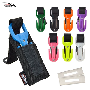Дайв-резак Многоцветный портативный подводной режущий резак Dives Special Cutcure Rock Rove Safe Rescue Knife KF-963