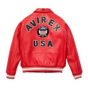 Fashionable American Loose Sports Music Rock Bomber Jacket Men's European and American Lapel French Sheepskin Jacket