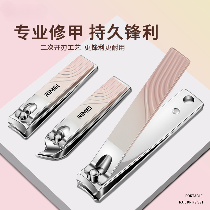Nail clipper set, manicure, corte de uñas