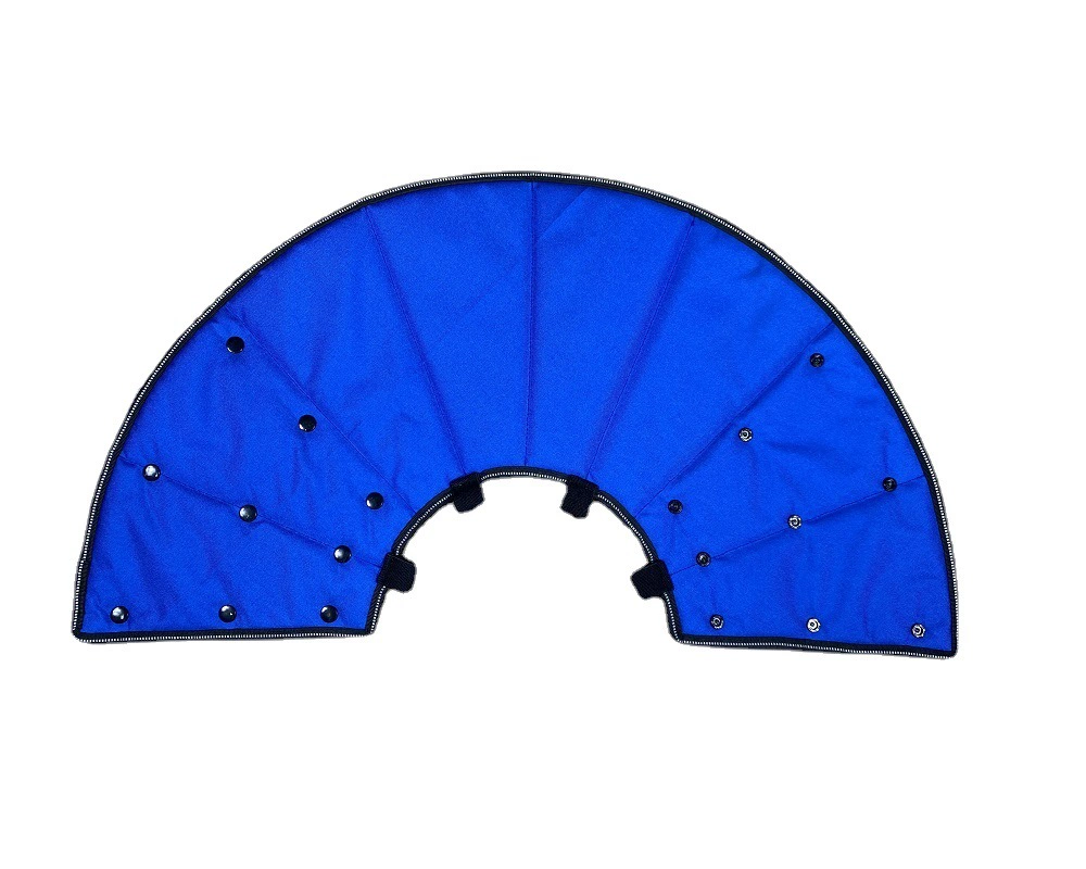 Pet Elizabeth Circle Глубокий длинный головной убор Прозрачное кольцо на шею Антиоблизывающее кольцо против укусов для собак и кошек Послеоперационная стерилизация