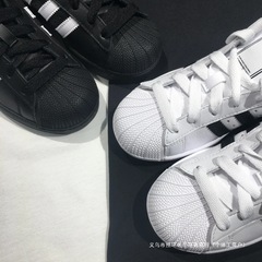 纯原金标贝壳头Superstar XLG厚底莆田阿迪板鞋薄底三叶草休闲鞋