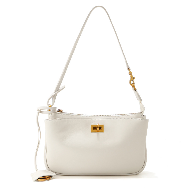 Rodeo Women's Underarm Bag Genuine Top Grain Cowhide Leather Mahjong Bag Luxury Crossbody Commuter Handbag Shoulder Bag - Thumbnail 2