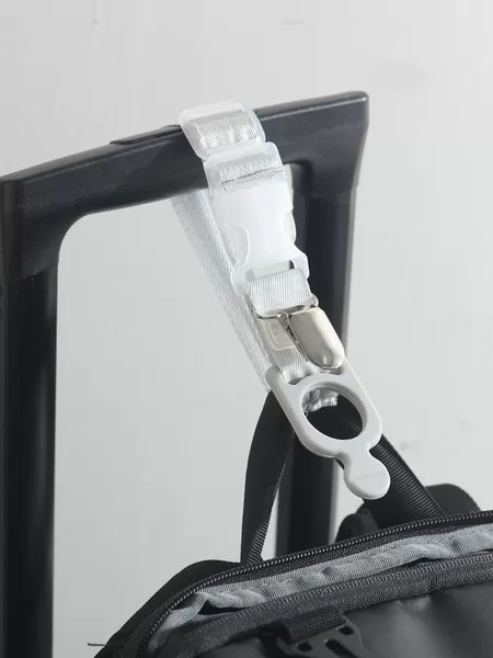 Travel Suitcase Bag Hook, External Anti-Loss Colorful Binding Strap for Luggage, Portable Backpack Strap