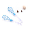 Yingnuo spot eggbeater baking tool Kitchen household transparent handle quiet silicone eggplant