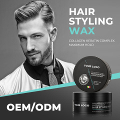 香りの良いメンズヘアワックス、長持ちするスタイリングヘアマッド、強力なスタイリングヘア、自然なふわふわヘアクリーム、クロスボーダー加工