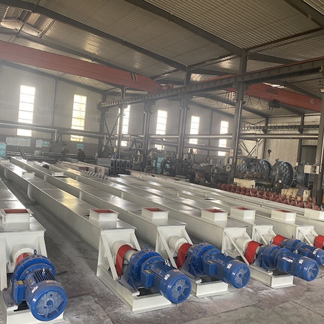 友诚无轴螺旋输送机WLS350无轴铰刀实体厂家供货矿山专用