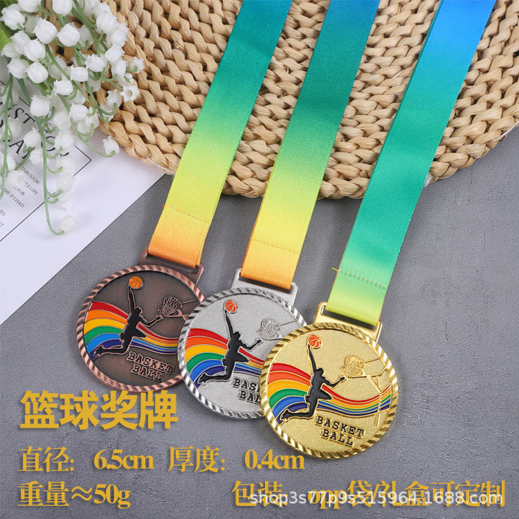 Spot Metal Medal Maratón Pintura Medalla Medalla Juegos Varios premios Lista de carreras Personalización de medallas