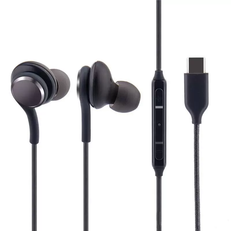 Подходят для Samsung мобильного телефона наушники-вкладыши Type-C декодирование линии управление Note10 тяжелый бас наушники цифровые