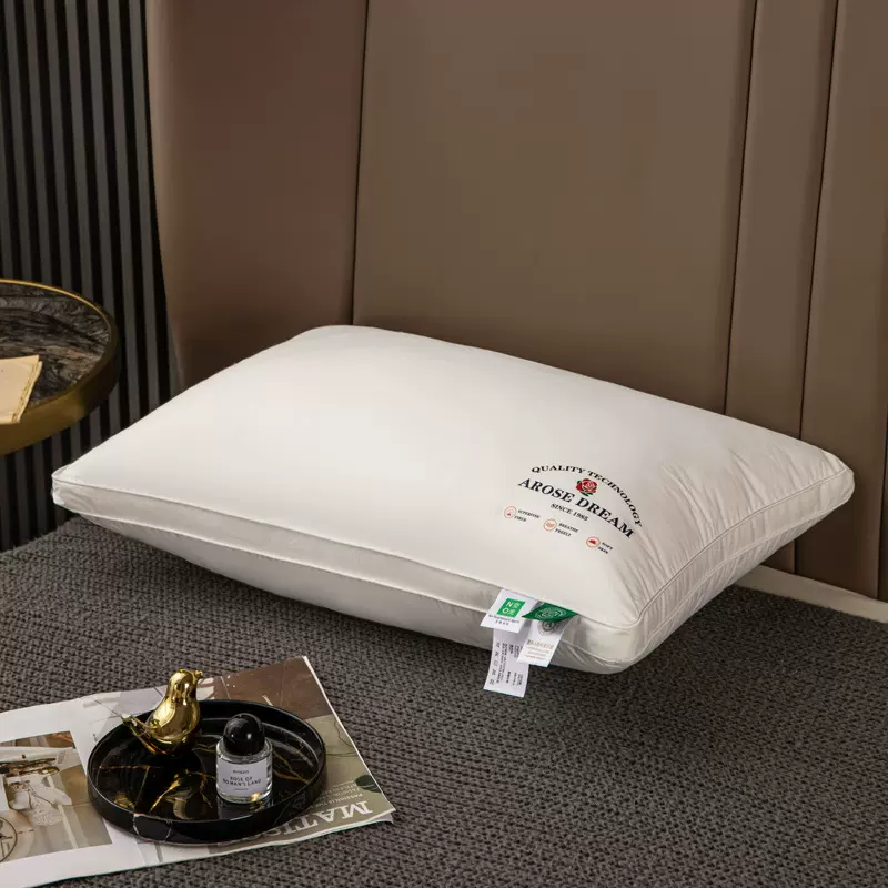 2025新款100面料全棉纯棉枕芯0甲醛无荧光剂枕头-跨境直播电商
