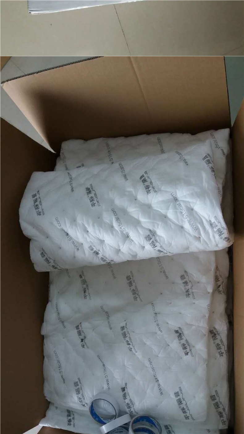 Calm Car Sound Insulation Material Interior Sound-Absorbing Cotton White Sound-Absorbing Cotton Environmentally Friendly Windsor Cotton Fire-Proof Windsor Sound-Absorbing Cotton
