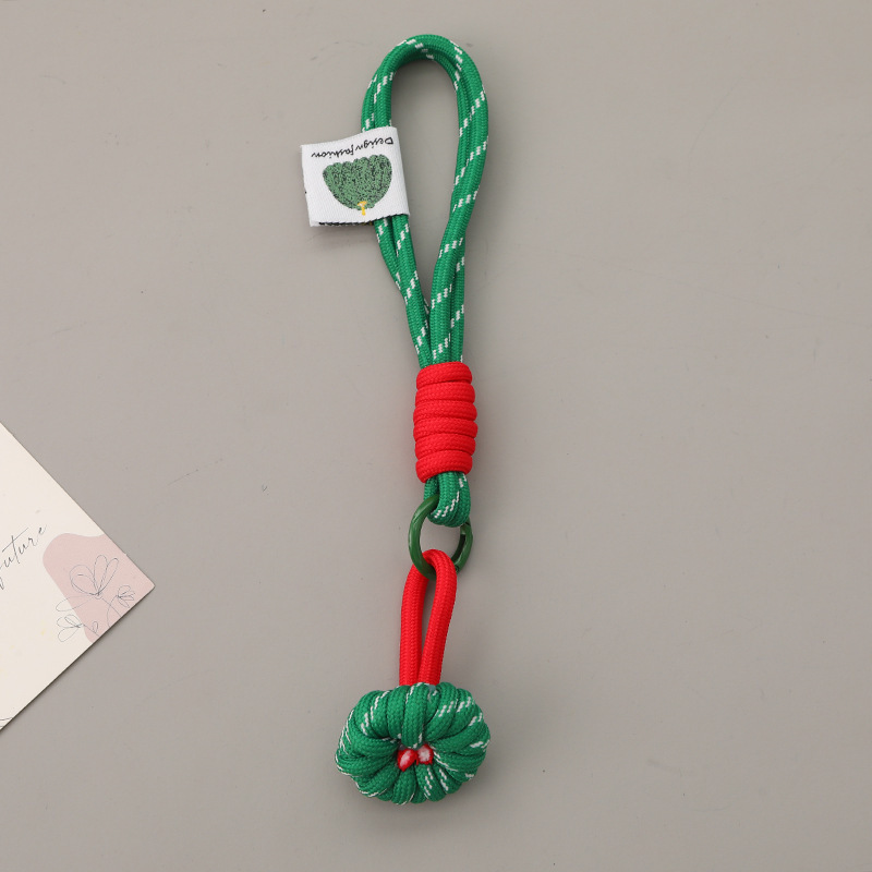 幸運と祝福のカボチャ織り携帯電話ストラップ diy キーホルダーロープアクセサリー小さなギフトファッションバッグペンダント|undefined