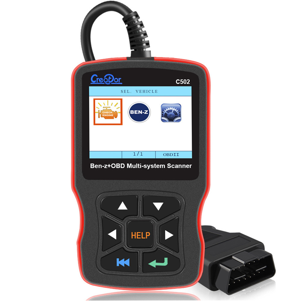 Creator C502 Benz & OBDII/EOBD SCANNER Genuine Automotive Fault Detection and Diagnostic Device
