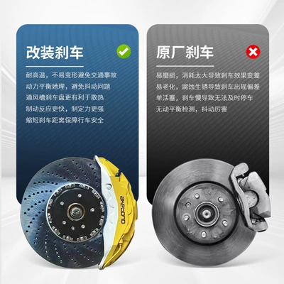 Set — Brake caliper cover