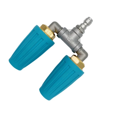 double nozzle 360 rotating aluminum | High pressure car wash water gun