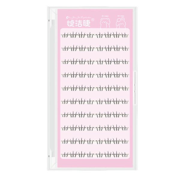 0 ✿ 排 排 10 row of 80 clusters of cat paws under the eyelashes 3-5mm
