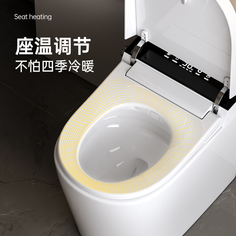 Hengjie 2025 新しい軽量スマートトイレ小型オールインワントイレ水圧制限なしインスタント加熱リモコン|undefined