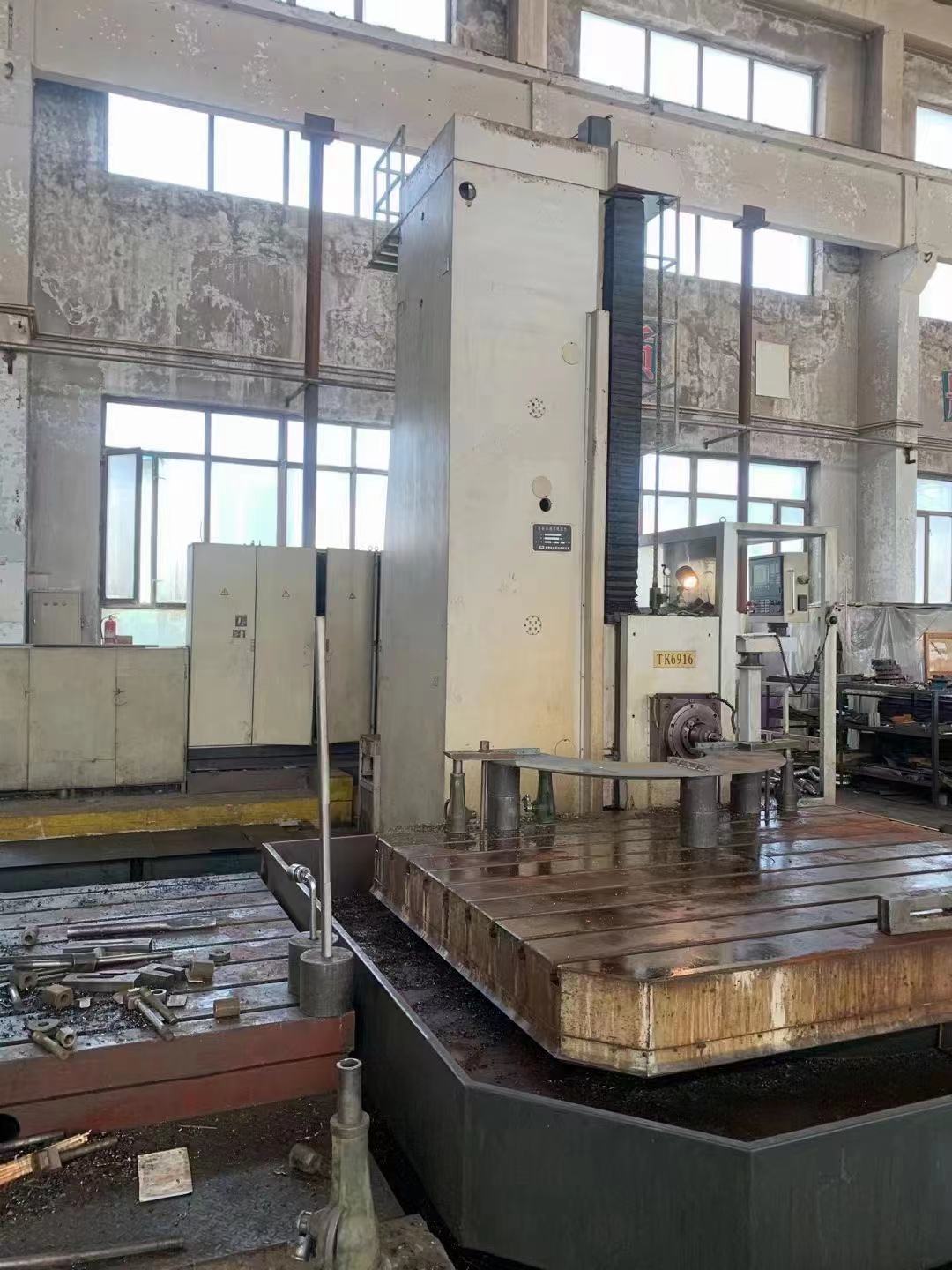 出售：数控落地镗铣TK6916，2009年，西门子840D系统