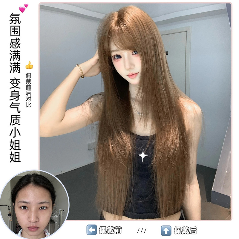 古早Baby高レベルかつら女長髪装飾減齢気質Lolita女団風雰囲気感全頭カバー|undefined
