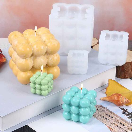 DIY chocolate mousse fondant cake mold 9-piece cube aromatherapy candle handmade soap jewelry silicone mold