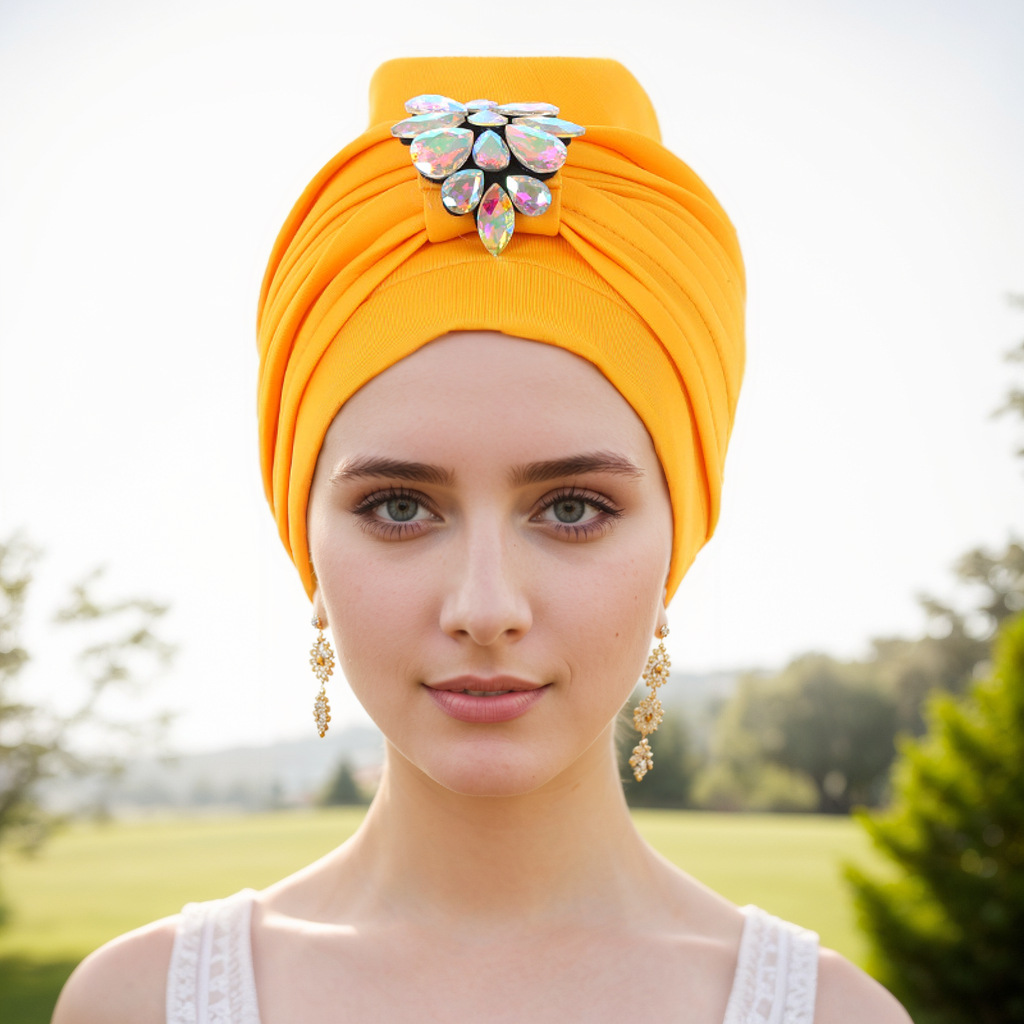 Chapeau musulman Espace musulman laminé foret froissé laminé chapeau africain chapeau indien_voghion.com