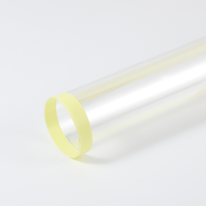 Liziran borde de color celofán transparente ramo papel de embalaje material de embalaje borde impresión papel impermeable