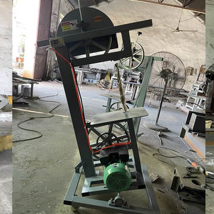 Shouzhi curved saw hand-push curved saw wood board foam cutting saw mobile curved saw Bevel curved saw