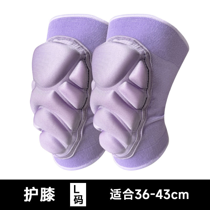 Deportes al aire libre engrosada esponja rodillera voleibol equitación danza patinaje sobre ruedas resistente a la caída anti-colisión tortuga Shell rodillera codo pad