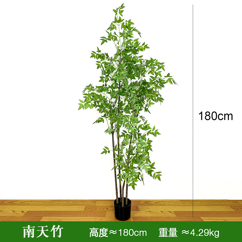 Simulación de bambú, decoración de interiores, mamparas de partición, bambú falso, muro de contención, paisajismo, decoración al aire libre, plantas de bambú en macetas, plantas verdes encriptadas