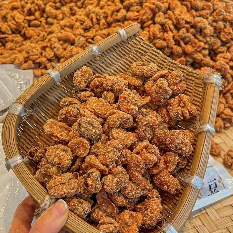 四川重庆风味怪味胡豆休闲网红小吃麻辣兰花豆脆零食蚕豆批发商用