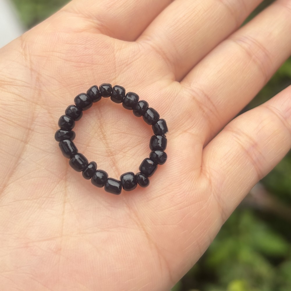 Black ring, 4mm