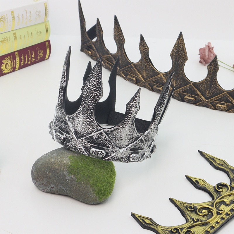 Amazon venta caliente correa de pelo espuma corona maquillaje fiesta de baile corona disfraz escenario espectáculo accesorios de disfraz