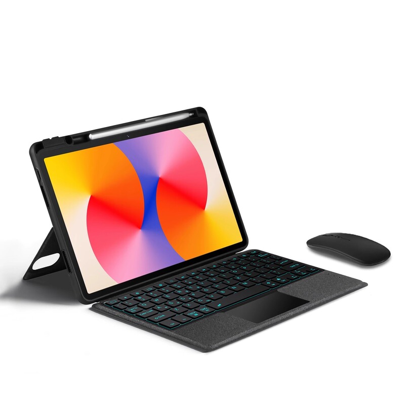 Compatible with Teclast M40 Plus Bluetooth Keyboard 10.1inch P30S Protective Case P40HD Integrated Keyboard Case Compatible with Teclast M40 Plus Bluetooth Keyboard 10.1inch P30S Protective Case P40HD Integrated Keyboard Case