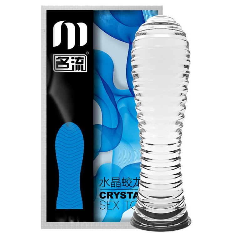 Celebritad lujo lobo brazo de dientes con dios de la guerra Jiaolong cristal con juguetes sexuales alternativos gruesos para hombres al por mayor image 3