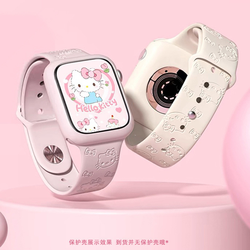キティケイティ青歯版多機能スマート腕時計フルスクリーンタッチ電話音楽目覚まし時計S9時計|undefined