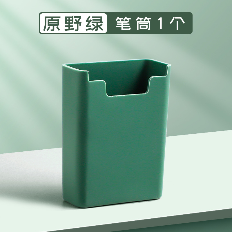 Magnético colgante pluma de succión titular pizarra pluma caja de almacenamiento pizarra pared colgante imán de gran capacidad caja de la pluma magnética succión magnética