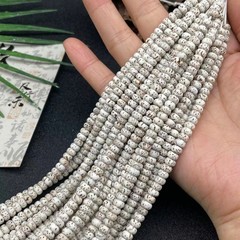 海南オリジナルエコロジカルホワイトチキンオイルイエローミニスタームーン菩提ビーズ仏ビーズ乾式研削高密度 DIY ルースビーズ卸売