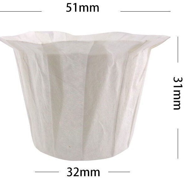 K Cup Paper Cup Coffee Filter Filter Paper Disposable Filter Cup Capsule Paper Holder Keurig Coffee Filter Paper