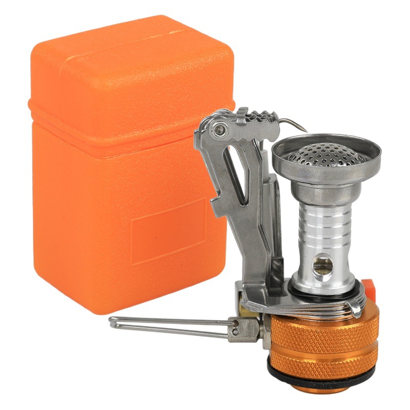 Factory direct outdoor camping stove mini stove with electronic ignition integrated stove wholesale