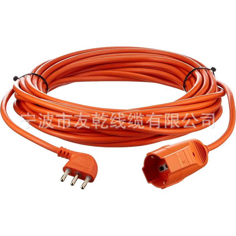 BTicino S2515X40 电动延长线 H05VV-F 3 x 1.5 mm² 15米长，带