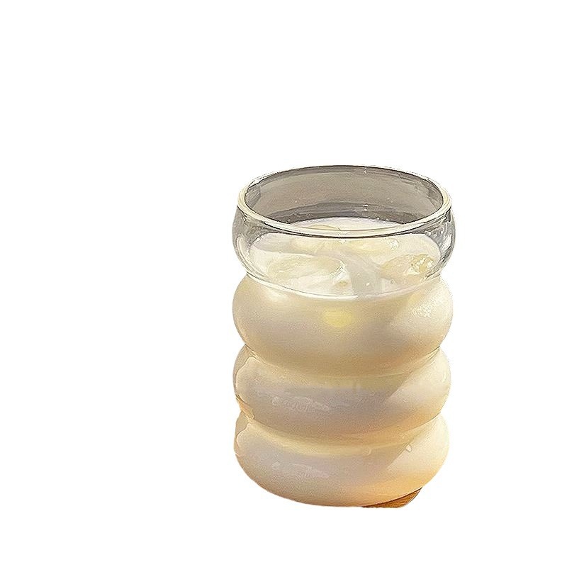 Glass coffee summer high quality fruit tea