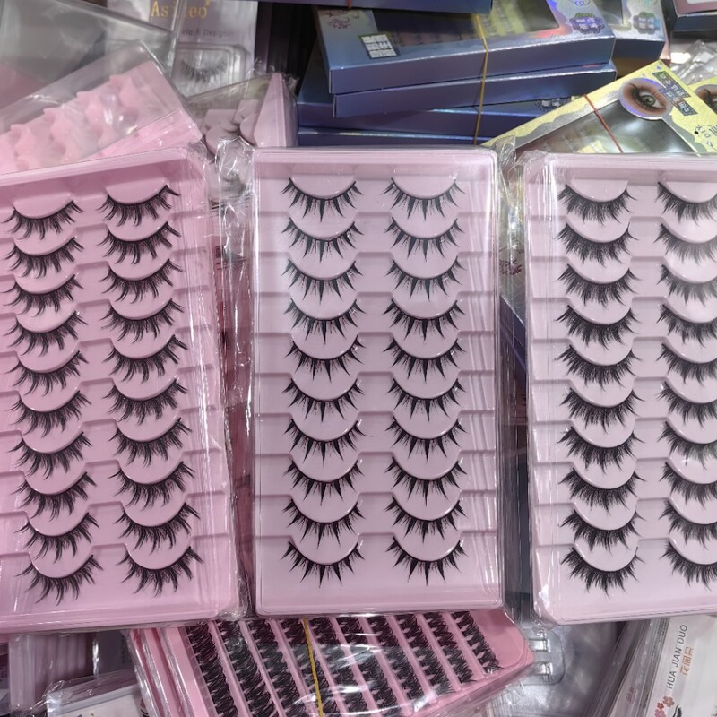 009 False Eyelashes Foreign Trade Cross-border Eyelashes 7 Pair
