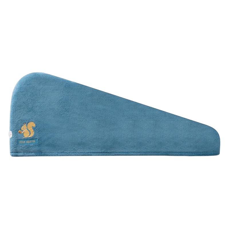 Coral Fleece Hair Drying Towel for Women, Absorbent and Quick-Drying Head Wrap, Double-Layer Quick-Drying Towel, Shower Cap, Coral Fleece Hair Drying Cap